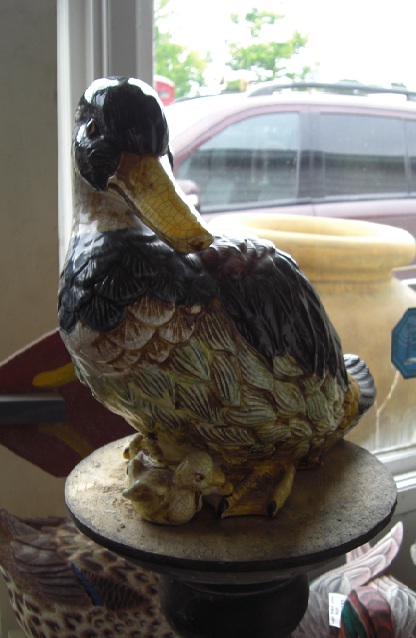 Porcelain Duck with Chicks
